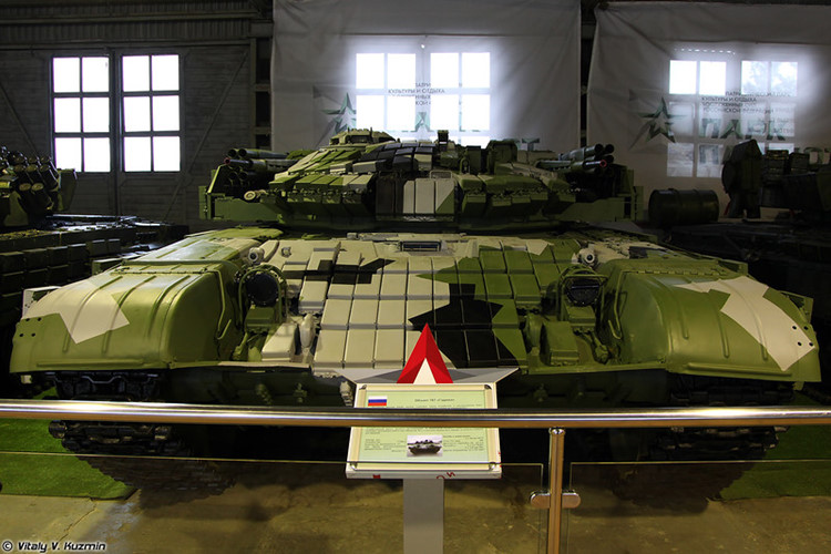 Hoảng sợ với cái đầu siêu chiến xa Object 787 của Nga